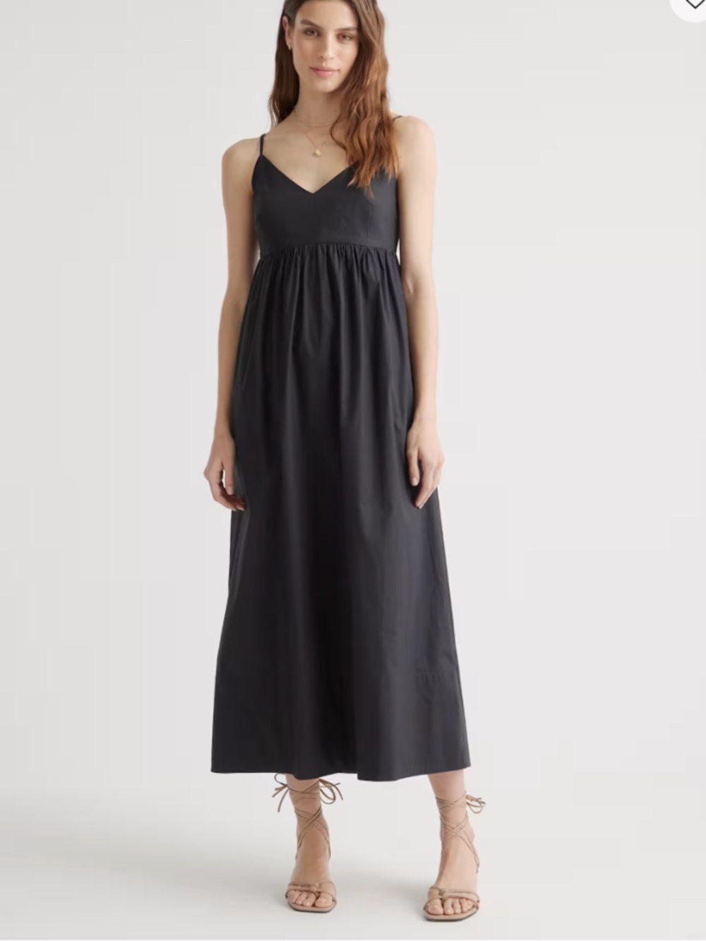 (NWT) Quince 100% Organic Cotton Sleeveless Maxi Dress